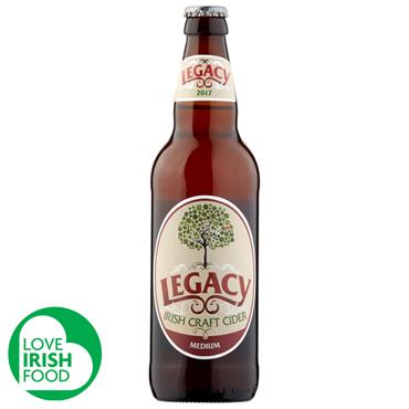 Legacy Medium Irish Craft Cider 500ml Can
