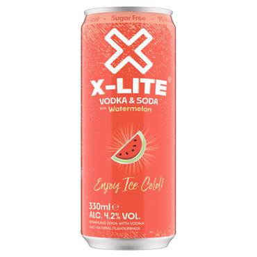 X-Lite Watermelon & Vodka 330ml Can