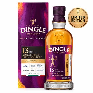 Dingle Single Malt Irish Whiskey 13 Year Old Madeira Finish 700ml Bottle