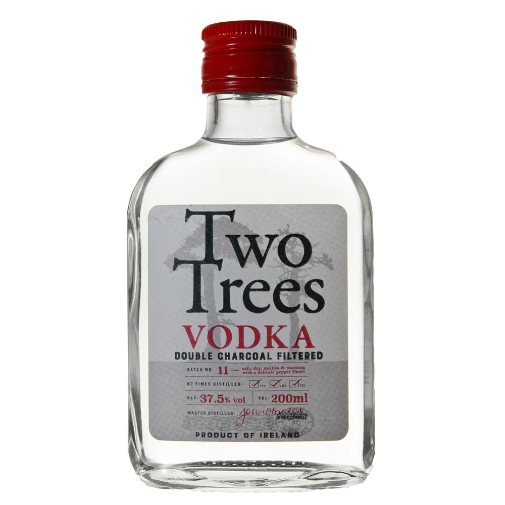 Two Trees Vodka 200ml Bottle 37.5 vol Buy now at Carry Out Off Licence