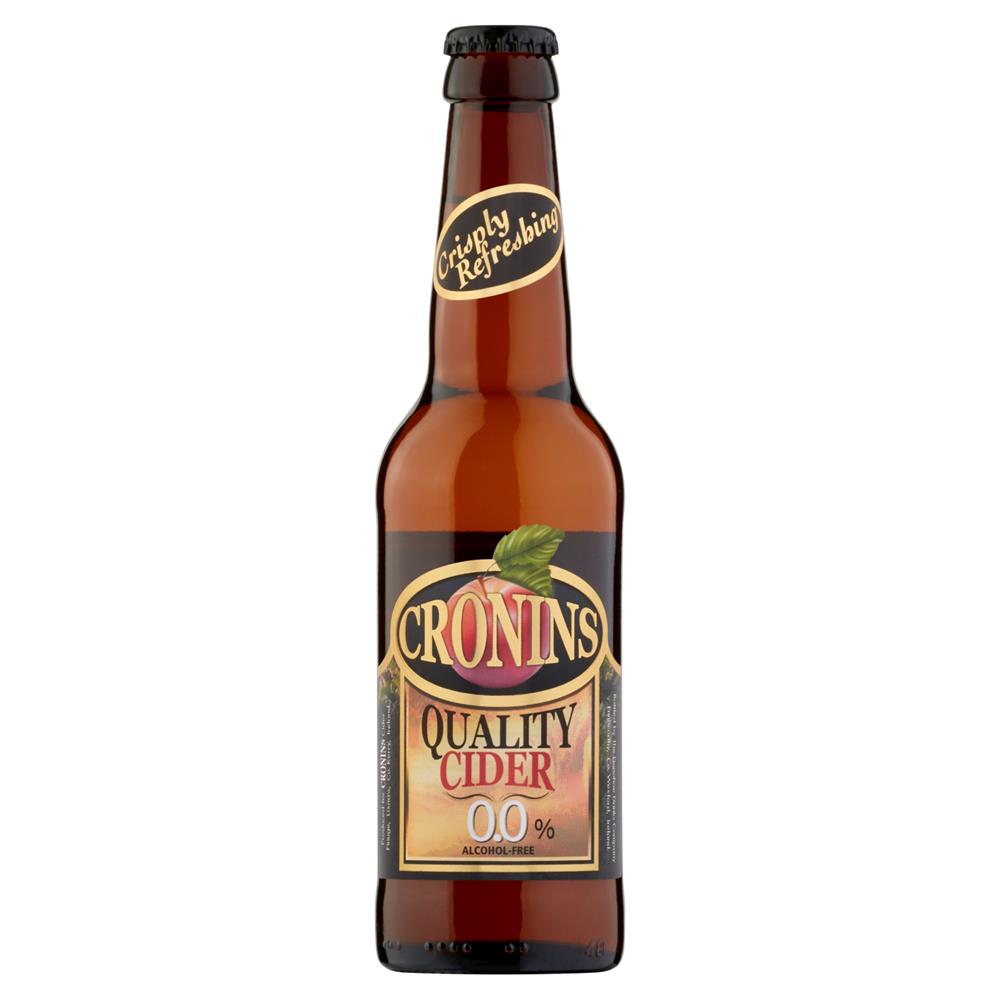 Cronins AlcoholFree Cider 330ml 0 vol Buy now at Carry Out Off