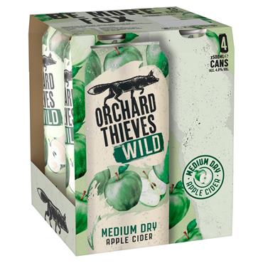 Orchard Thieves Wild Apple Cider 4 x 500ml Cans