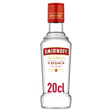 Smirnoff Vodka 200ml Bottle | 37.5% abv