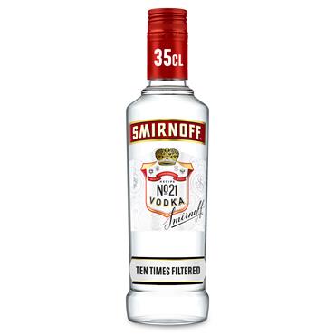 Smirnoff Vodka 350ml Bottle | 37.5% abv