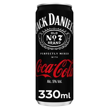 Jack Daniels & Cola 330ml Can