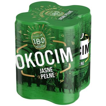 Okocim Premium Lager 4 x 500ml Can
