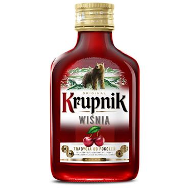 Krupnik Wisnia (Cherry) Liqueur 90ml Bottle