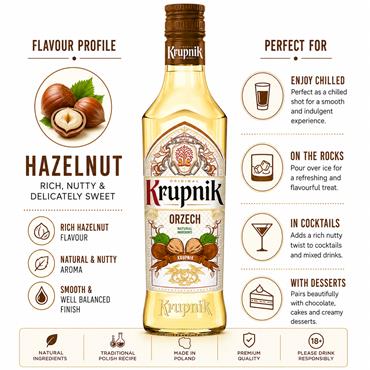 Krupnik Nut Liqueur 500ml Bottle