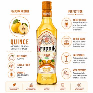 Krupnik Quince Liqueuer 500ml Bottle