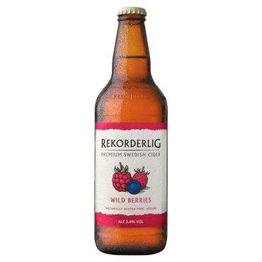 Rekorderlig Wild Berries Premium Swedish Cider 500ml Bottle