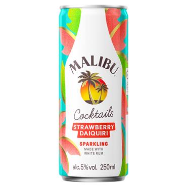 Malibu Strawberry Daiquiri 250ml Can