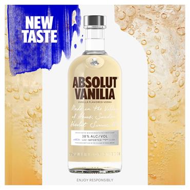 Absolut Vanilia Vodka 700ml Bottle