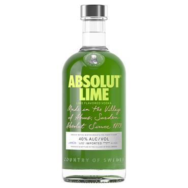 Absolut Lime Vodka 700ml Bottle
