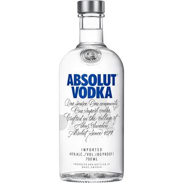 Absolut Vodka 700ml Bottle