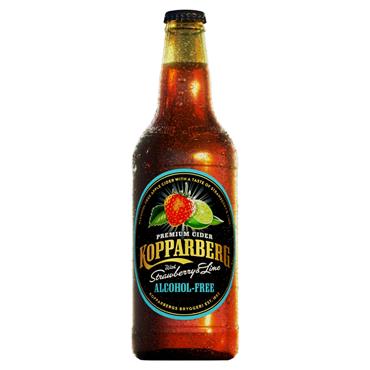 Kopparberg Strawberry & Lime Alcohol Free Cider 500ml Bottle