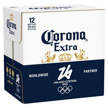 Corona Extra Lager 12 x 330ml Bottles