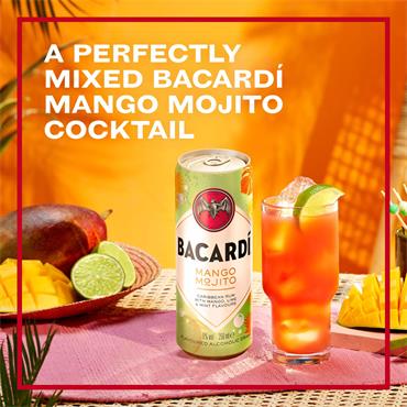 Bacardi Mango Mojito | 250ml | 5% vol