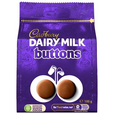 Cadbury Giant Buttons 100g Pouch