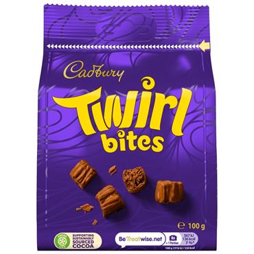 Cadbury Twirl Bites 100g Pouch