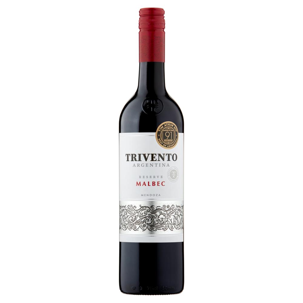 Trivento Reserve Malbec Red Wine Argentina 750ml Buy now at Carry Out
