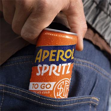 Aperol Spritz To Go Alcoholic Aperitif 250ml Can
