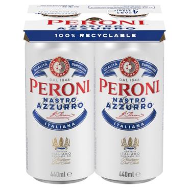 Peroni 4 x 440ml Can