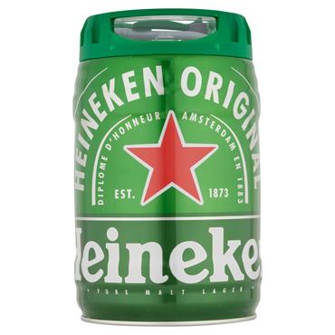 Heineken Lager 5 Litre Mini Keg