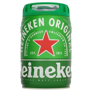 Heineken Lager 5 Litre Mini Keg