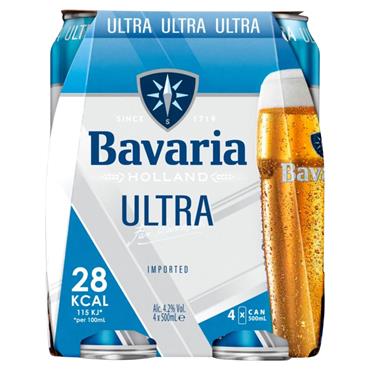 Bavaria Ultra 4 x 500ml Can