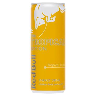Red Bull Tropical Edition 250ml Can