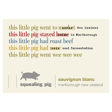 Squealing Pig Sauvignon Blanc 750ml Bottle