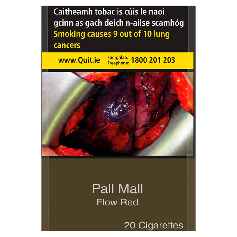 Pall Mall Flow Red KS 20 Cigarettes Buy now at Carry Out Off Licence