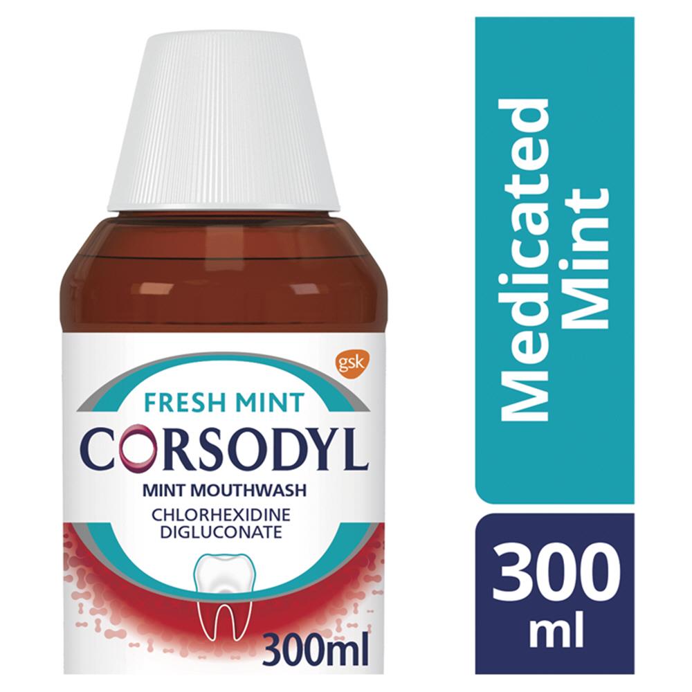 CORSODYL MOUTHWASH MINT 300ML Pharmacystore.ie Ireland