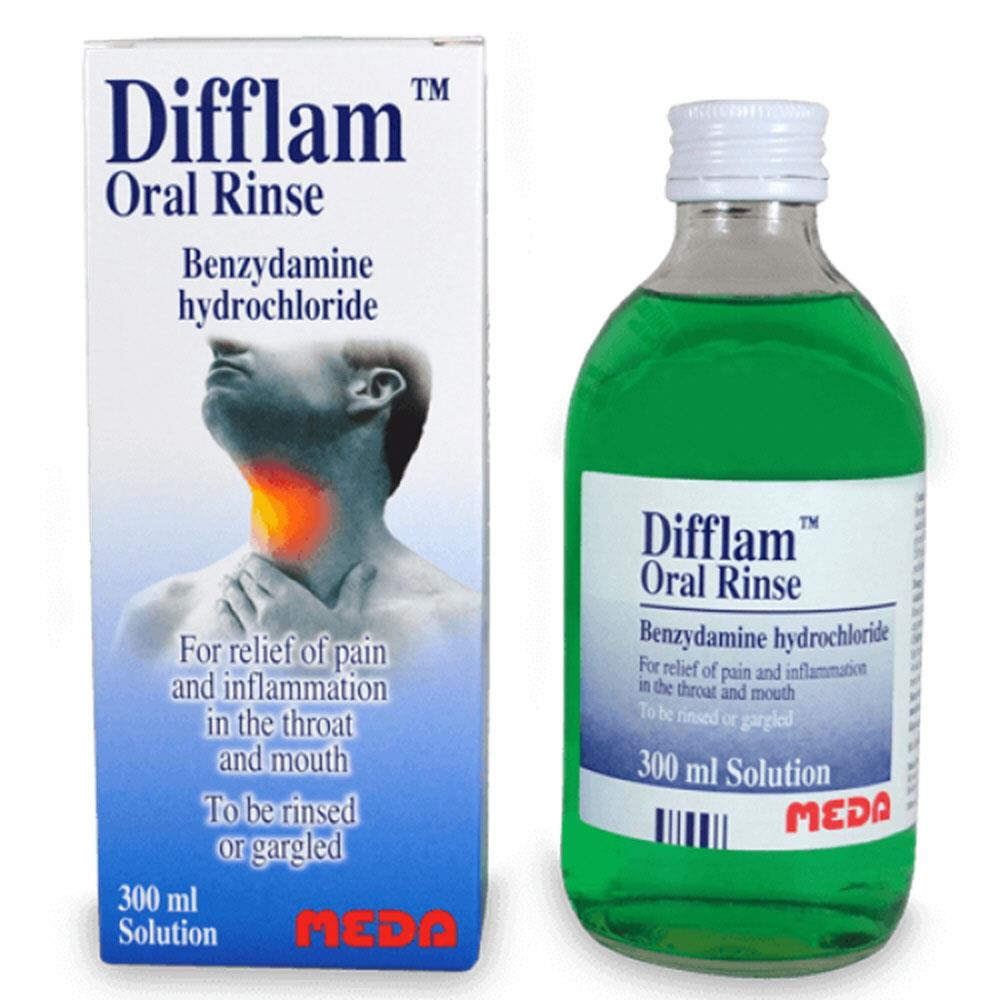 DIFFLAM ORAL RINSE GARGLE 300ML