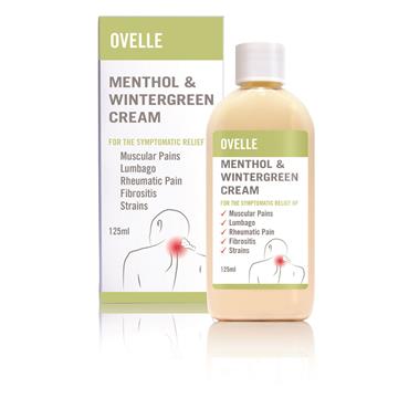 MENTHOL & WINTERGREEN CREAM 125ML