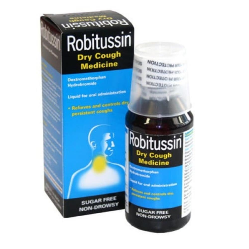 ROBITUSSIN DRY COUGH ORAL SOLUTION 100ML
