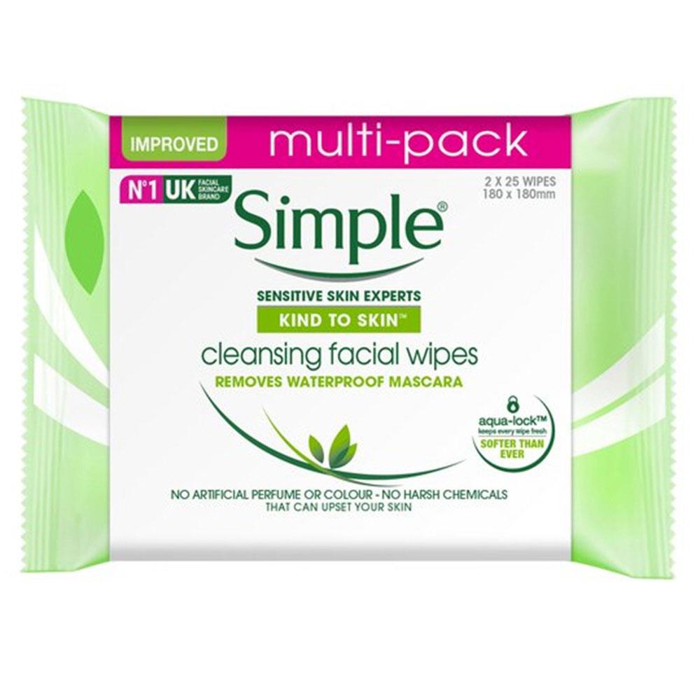 SIMPLE WIPES TWIN PACK2 FOR5