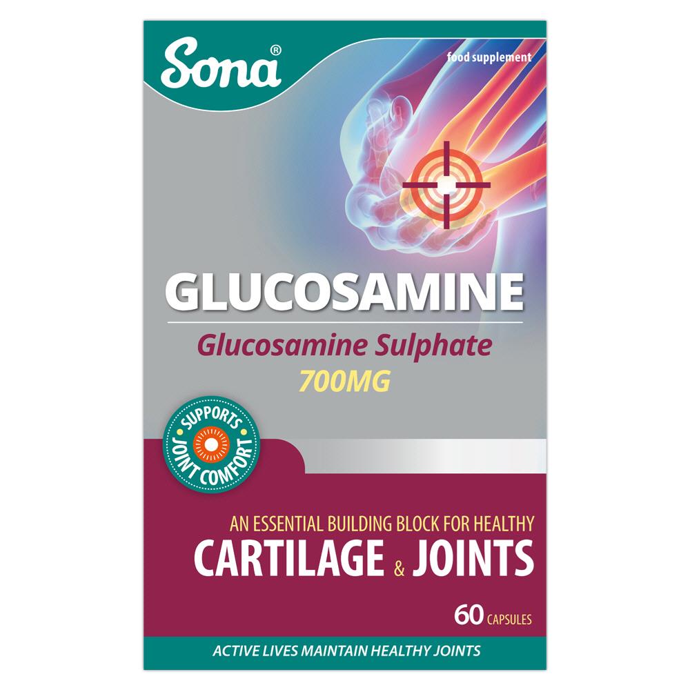 SONA GLUCOSAMINE SULPHATE 700MG CAPSULES 60 PACK