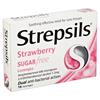 STREPSILS STRAWBERRY SUGAR FREE LOZENGES