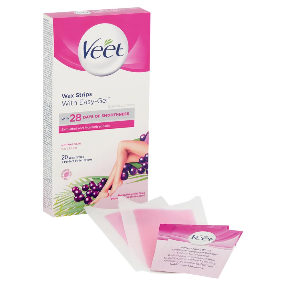 VEET COLD WAX STRIPS NORMAL Pharmacystore.ie Ireland