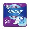 ALWAYS ULTRA LONG PADS WITH WINGS SIZE 2 13S