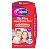 CALPOL SIX PLUS SUGAR FREE STRAWBERRY 60M