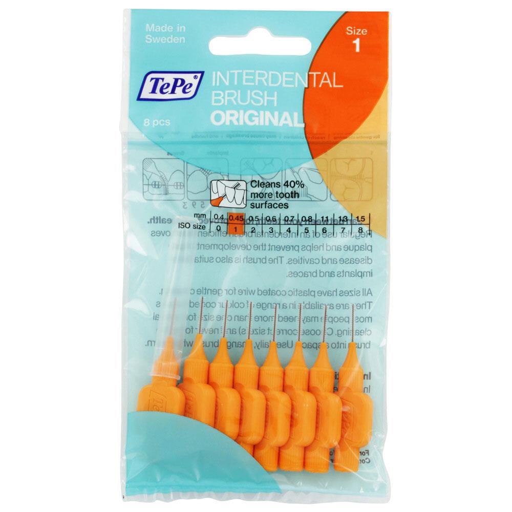 TEPE INTERDENTAL BRUSH ORANGE