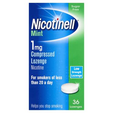 NICOTINELL MINT 1MG COMPRESSED LOZENGE (36 PACK)