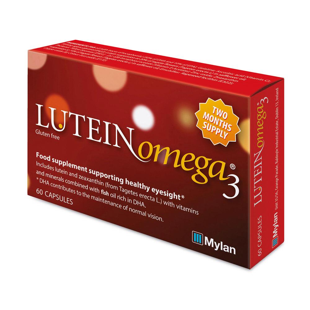 LUTEIN OMEGA 3 CAPSULES (60 PACK)