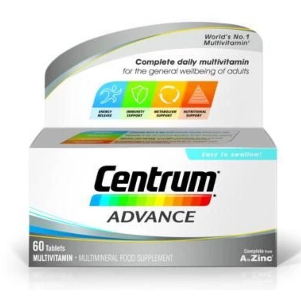 CENTRUM ADVANCE 60 TABLETS Pharmacystore.ie Limerick Clare Ireland