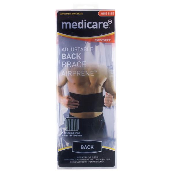 MEDICARE SPORT BACK BRACE 1SIZ