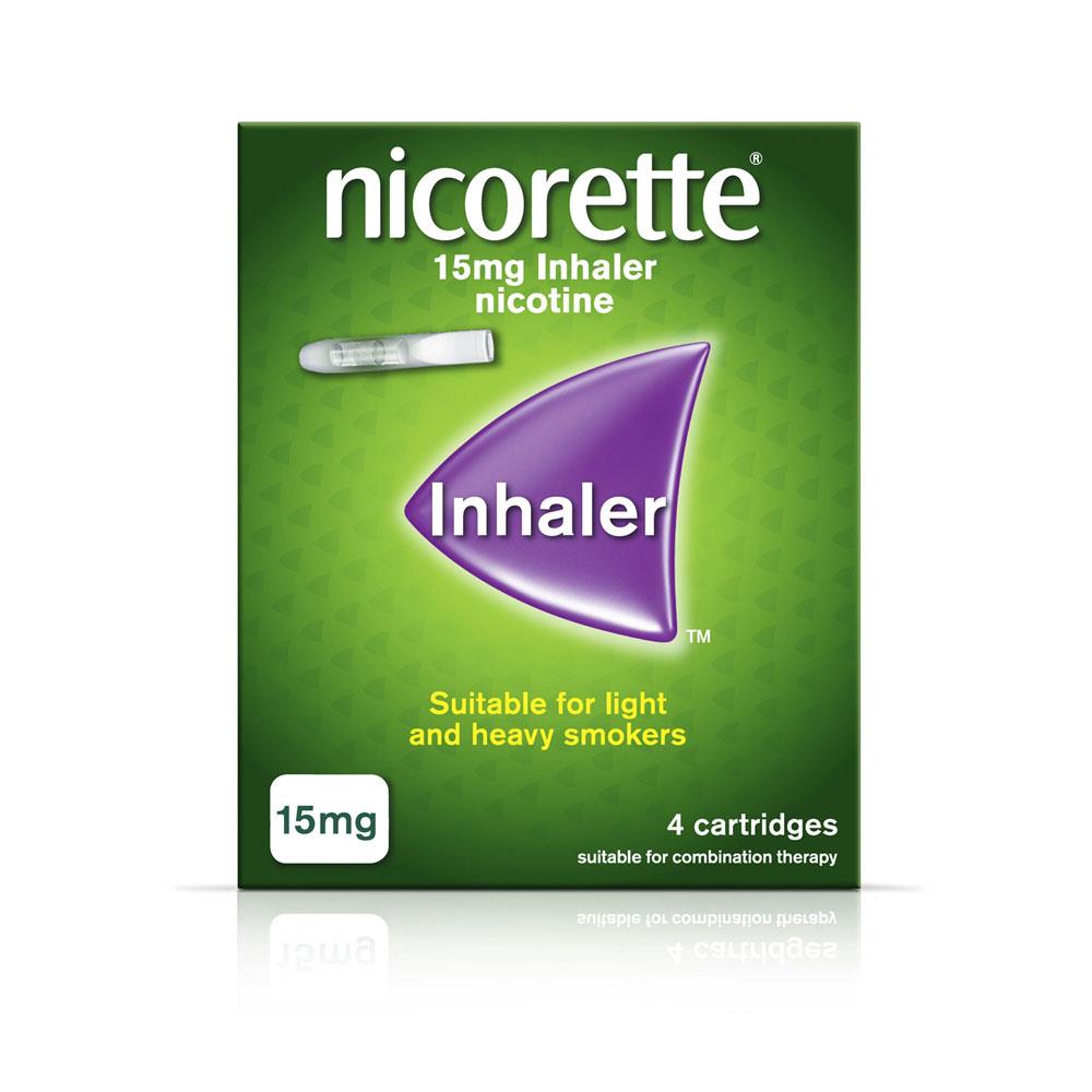 NICORETTE INHALER 15MG 4 CARTRIDGES