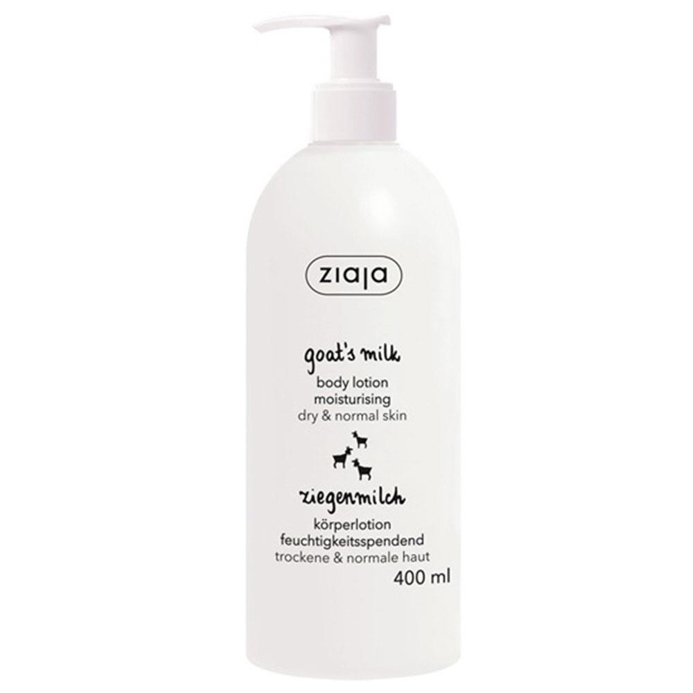 ZIAJA GOATS MILK BODY LOTION MOISTURISING 400ML Pharmacystore.ie