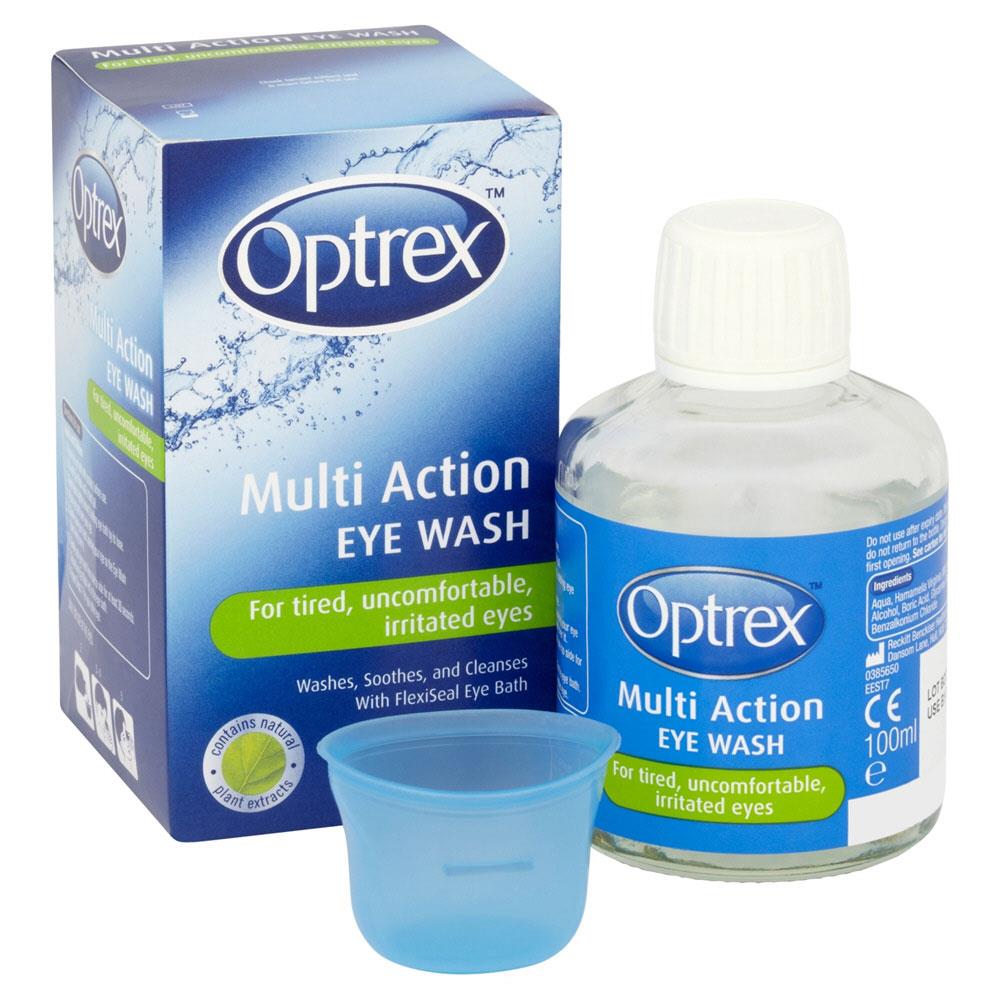 OPTREX MULTI ACTION EYE WASH 100ML